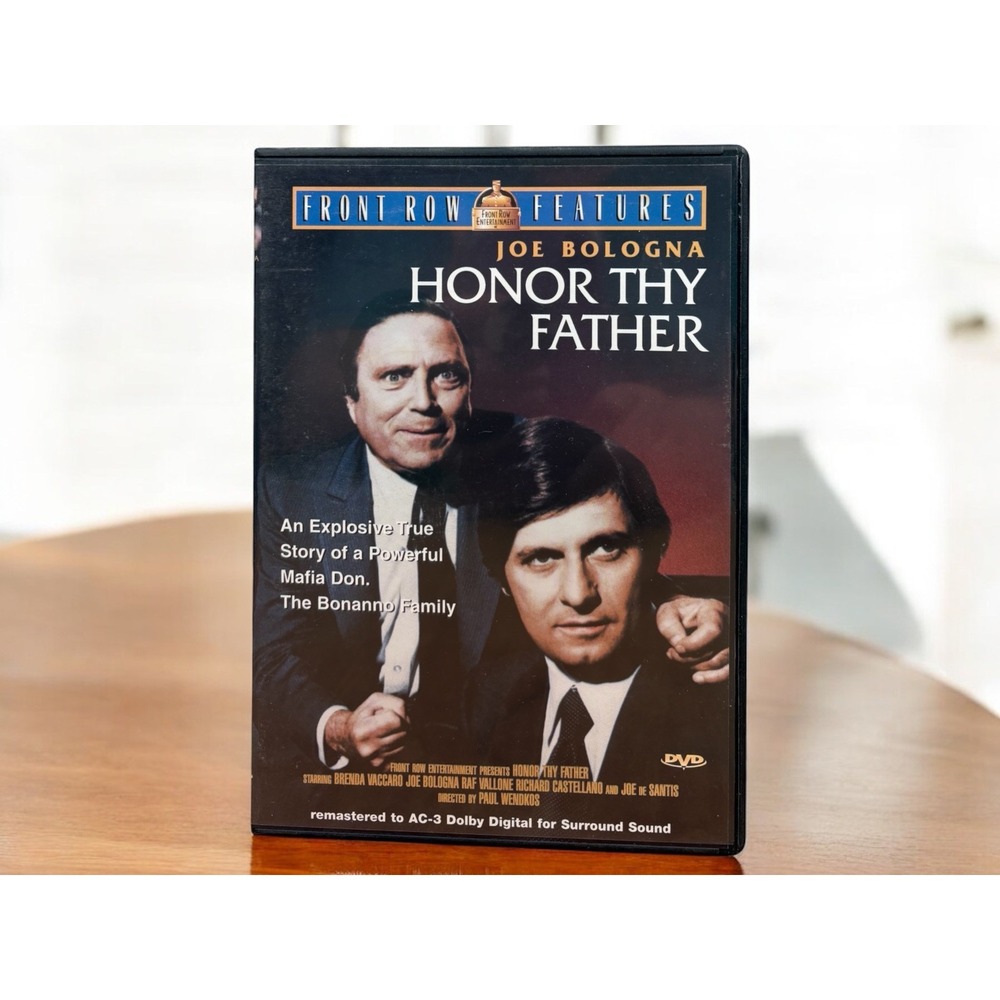 Honor Thy Father (DVD,‎ 2002). Joseph Bologna. Brenda Vaccaro. Mafia True Story!